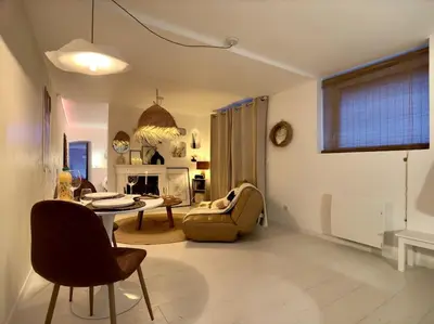 Coin salon dans l'établissement Casa Love