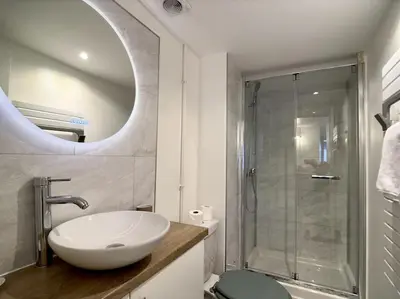 Salle de bains dans l'établissement Rouen Hyper centre - Chez Arnaud