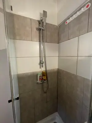 Salle de bains dans l'établissement Charmant appartement centre ville
