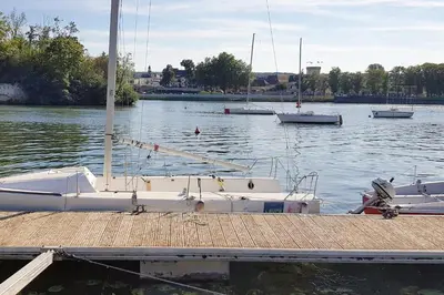Vue sur la rivière ou le fleuve situé(e) à proximité de la maison de vacances