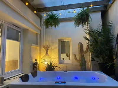 Plan de l'établissement CosyRouen Jacuzzi Parking gratuit