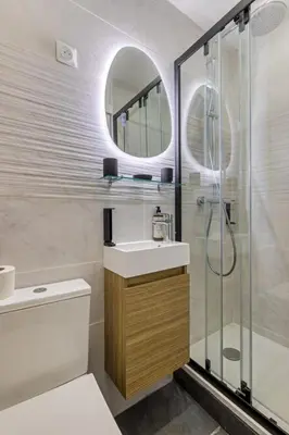 Salle de bains dans l'établissement Petit Vicomte joli studio place du Vieux Marché