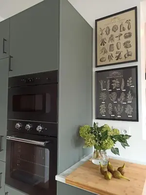 Cuisine ou kitchenette dans l'établissement Côté Marais Amiens