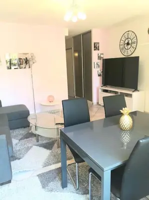 Plan de l'établissement Location appartement 3 pièces à 200 m de la gare 5 pers max