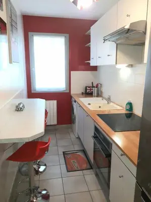 Plan de l'établissement Location appartement 3 pièces à 200 m de la gare 5 pers max