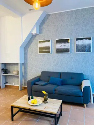 Coin salon dans l'établissement A 2 pas Maison 3 couchages