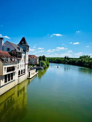 Vue sur la rivière ou le fleuve situé(e) à proximité de l'appartement