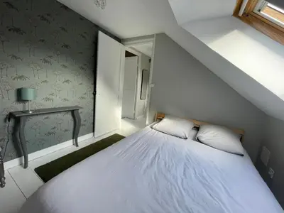 Un ou plusieurs lits dans un hébergement de l'établissement Duplex Saint Martin