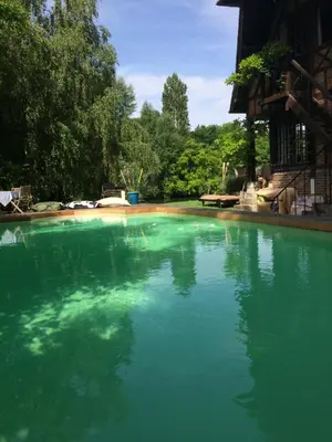 Paysage naturel près de la maison de vacances