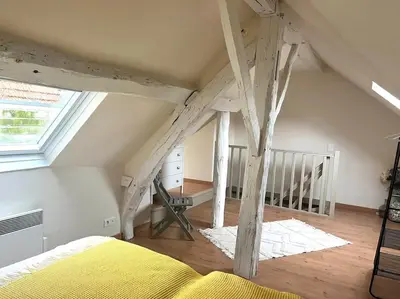 Un ou plusieurs lits dans un hébergement de l'établissement L'effet mer by HoliDieppe