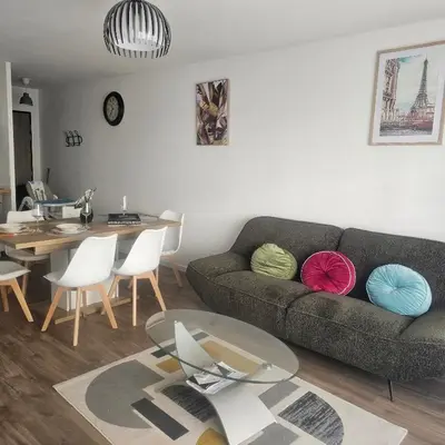 Coin salon dans l'établissement Casamia