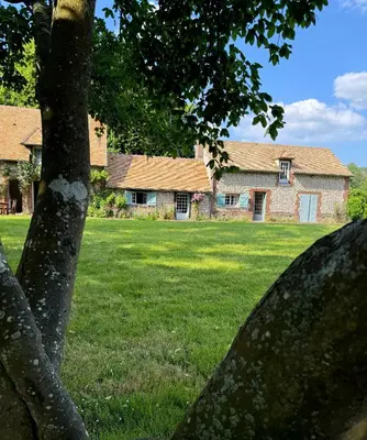 Jardin de l'établissement Normandy country house between Paris and Rouen