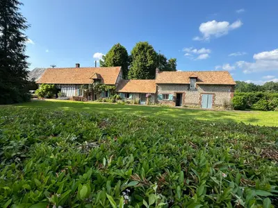 Jardin de l'établissement Normandy country house between Paris and Rouen
