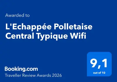 Certificat, récompense, panneau ou autre document affiché dans l'établissement L'Echappée Polletaise Central Typique Wifi