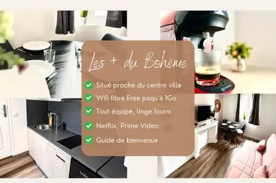 Plan de l'établissement Le Bohème 1er Étage