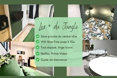 Plan de l'établissement Le Jungle 2ème Étage
