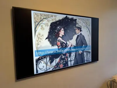 Télévision ou salle de divertissement dans l'établissement Au Bonheur des Voyageurs, 30' de Paris
