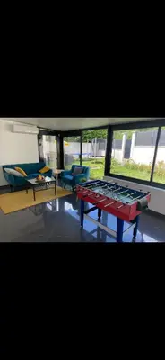 Plan de l'établissement Maison calme avec piscine privée