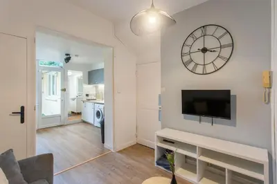 Cuisine ou kitchenette dans l'établissement L'Hortillon Amiens 4 pers 8min Centre ville & Gare