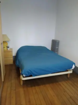 Un ou plusieurs lits dans un hébergement de l'établissement Spring room