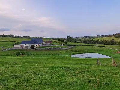 Paysage naturel près de la maison de vacances