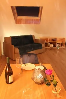 Boissons dans l'établissement Studio cosy en centre-ville