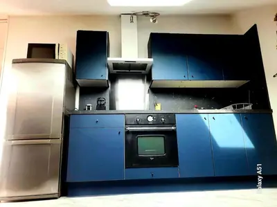 Cuisine ou kitchenette dans l'établissement Studio cosy en centre-ville
