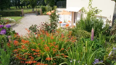 Jardin de l'établissement Chambres d'Hôtes de Boudeville