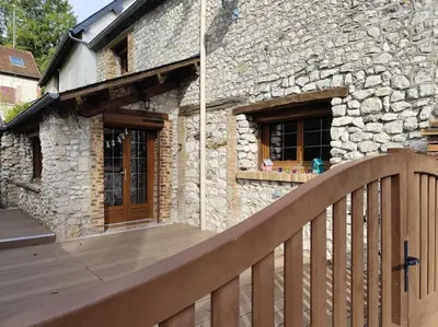 Balcon ou terrasse dans l'établissement Le Petit Paradis