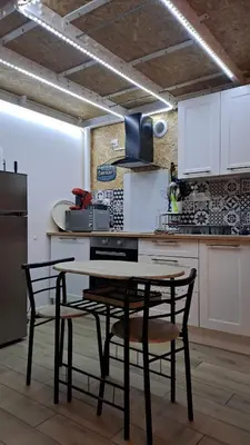Cuisine ou kitchenette dans l'établissement studio indépendant proche de la mer LE Bon Secours