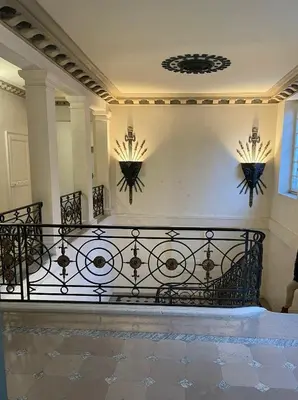 Plan de l'établissement Appartement dans château