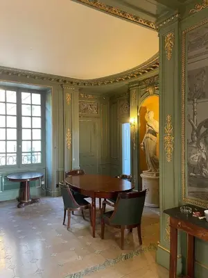 Plan de l'établissement Appartement dans château