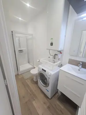 Salle de bains dans l'établissement Le Palazzo