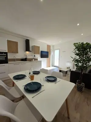 Cuisine ou kitchenette dans l'établissement Le Palazzo
