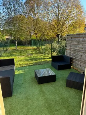 Jardin de l'établissement La maison de Charlotte
