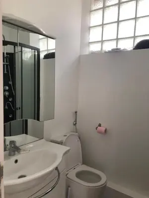 Salle de bains dans l'établissement GITE du ROI CLEON