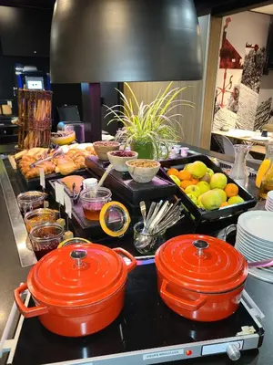 Nourriture dans l'hôtel ou à proximité