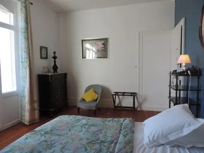Un ou plusieurs lits dans un hébergement de l'établissement Chambres d'Hôtes de la Bucaille
