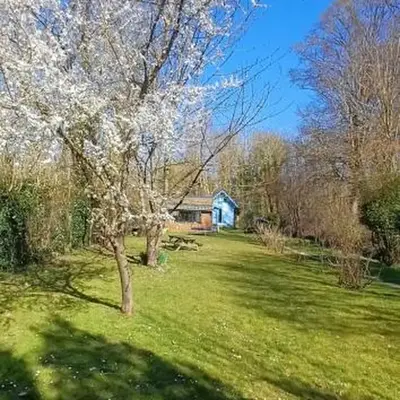 Cabane bleue des Hortillonnages