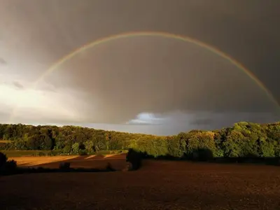 Paysage naturel près de la maison de vacances