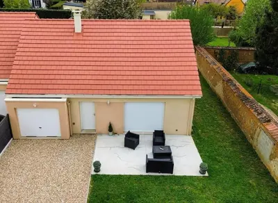 Jardin de l'établissement Petite maison, jardin privé clos, classée 3 étoiles
