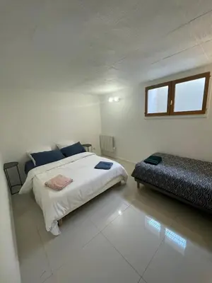 Un ou plusieurs lits dans un hébergement de l'établissement Maison familiale proche Paris