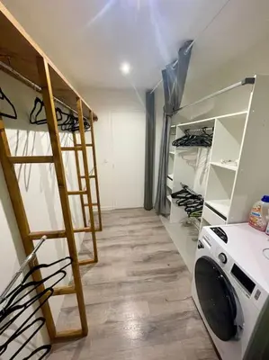 Cuisine ou kitchenette dans l'établissement Appartement proche cathédrale