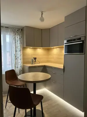 Cuisine ou kitchenette dans l'établissement Chambre privée 