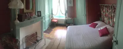 Un ou plusieurs lits dans un hébergement de l'établissement Chateau De Grosfy