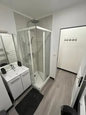 Salle de bains dans l'établissement résidence Nassau3 F2 2eme étage