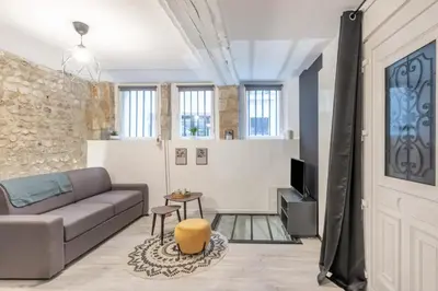 Coin salon dans l'établissement Le spa du Donjon- Rouen Gare