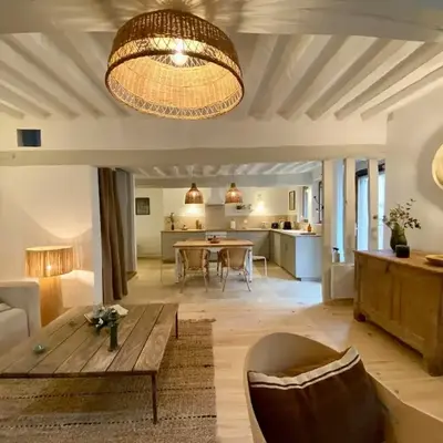 Charmante maison à pans de bois