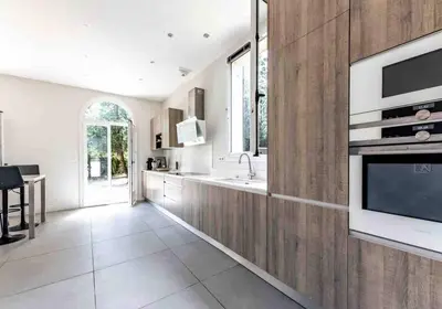 Cuisine ou kitchenette dans l'établissement Serenity House - Maison 6 personnes - Villennes-sur-Seine