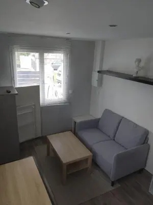 Coin salon dans l'établissement Maison au calme chez stephane